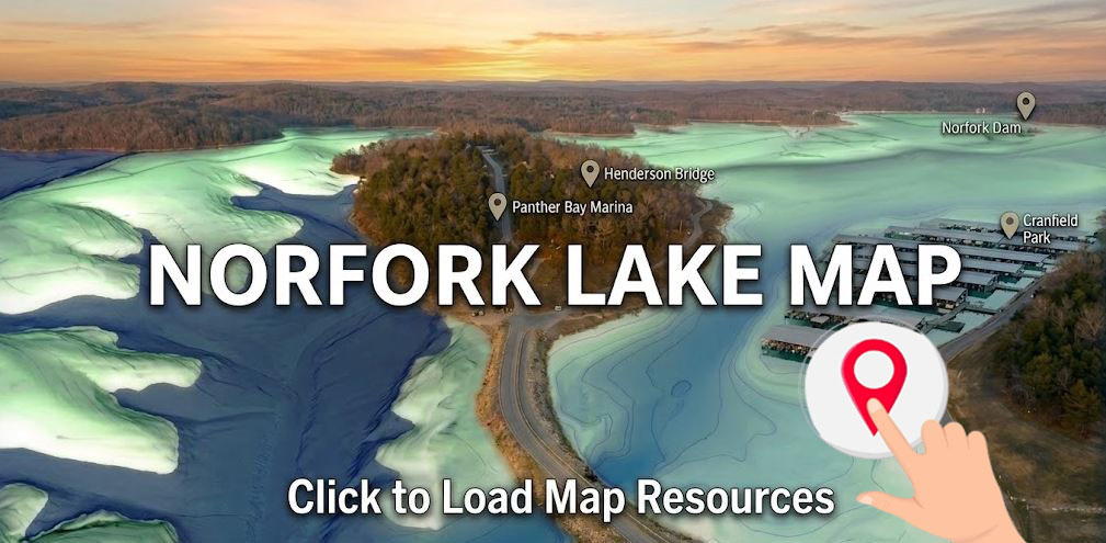 Click to Load Norfork Lake Interactive Map Resources