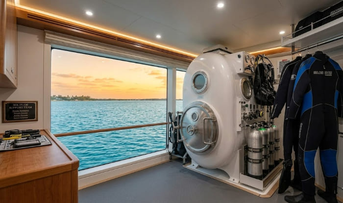 tiger-woods-yacht-privacy-decompression-chamber-dive-station